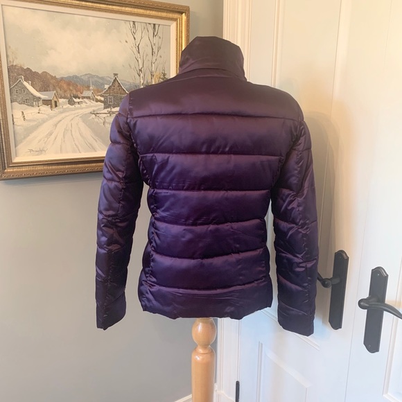 COPY - COPY - $395 Moschino Love Moschino purple puffer size 8 - Picture 8 of 10
